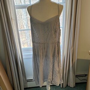 Old Navy Striped Blue and White Women's Dress